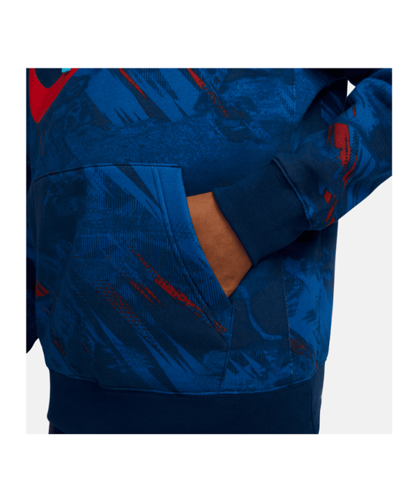 Nike England Hoody Dunkelblau F492 - blau