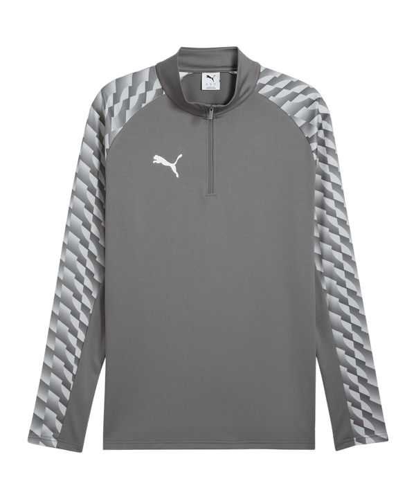 PUMA teamLIGA26 Training 1/4 Zip Top Grau F13 - grau