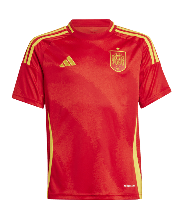 adidas Spanien Trikot Home EM 2024 Kids Rot - rot
