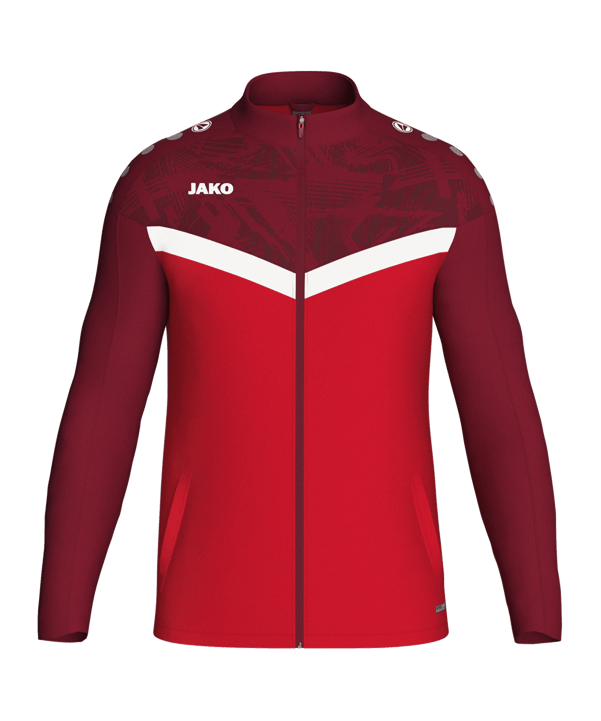 JAKO Iconic Polyesterjacke Kids Rot F103 - rot