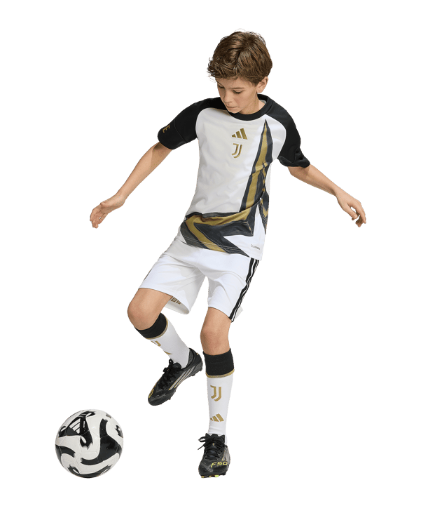 adidas Juventus Turin Pre-Match Trikot 2026/2027 Kids Weiß - weiss