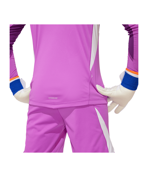 adidas Tiro 25 Pro Torwarttrikot Kids Lila - lila