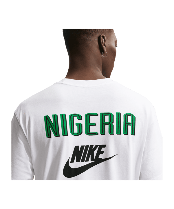 Nike Nigeria Reissue T-Shirt Weiß F100 - weiss