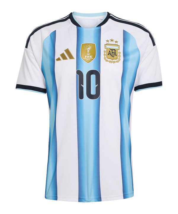 adidas Argentinien Messi Trikot Home WM 2026 Weiß - weiss