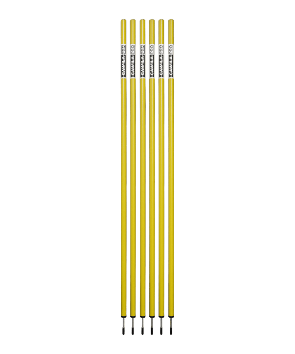Cawila Pro Slalomstange (33mmx180cm) Gelb - gelb