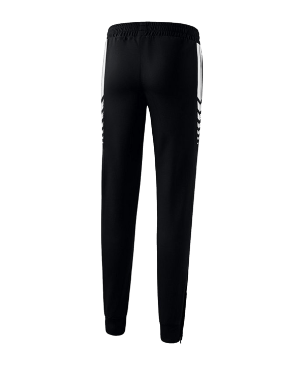 Erima Six Wings Worker Hose Damen Schwarz Weiss - schwarz
