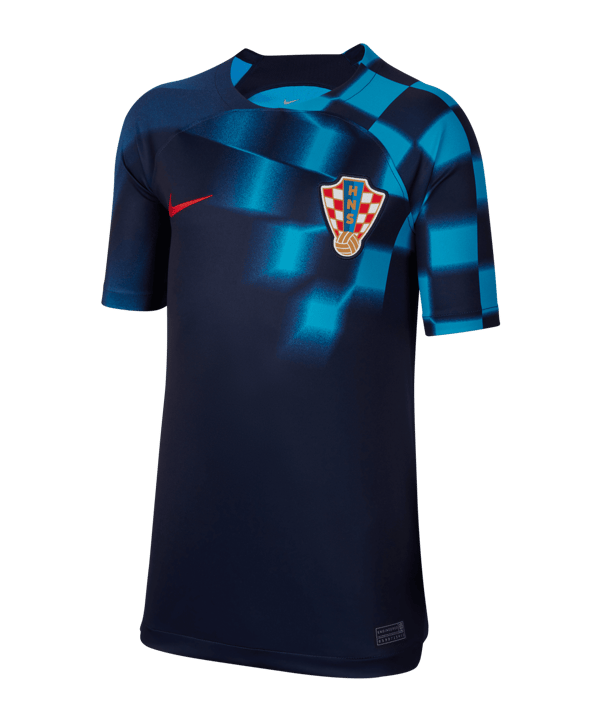 Nike Kroatien Trikot Away WM 2022 Kids Blau F498 | Fan-Shop | Replica