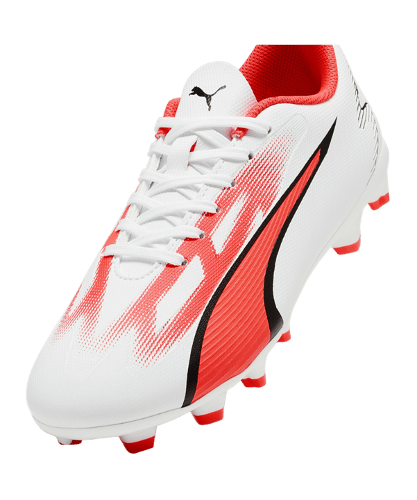 PUMA ULTRA Play FG/AG Breakthrough Jr Kids Weiss Rot F01 - weiss