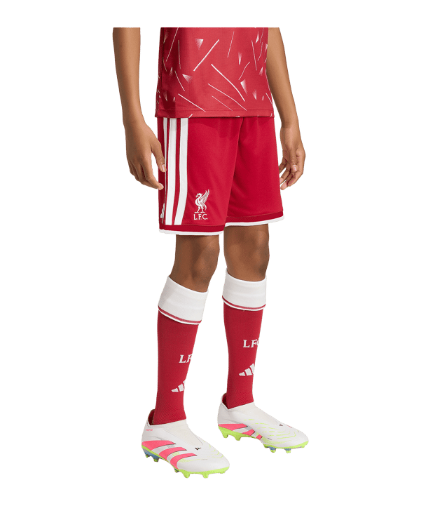 adidas FC Liverpool Short Home 2026/2027 Kids Rot - rot