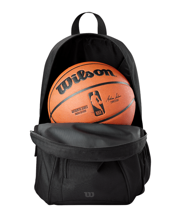 Wilson NBA Rucksack Schwarz - schwarz