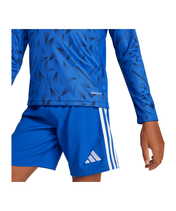 adidas Team Icon 25 Trikot langarm Kids Blau - blau