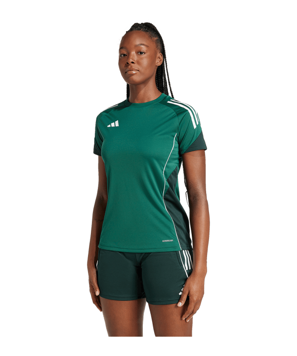 adidas Tiro 25 Competition Trikot Damen Grün Grün - gruen