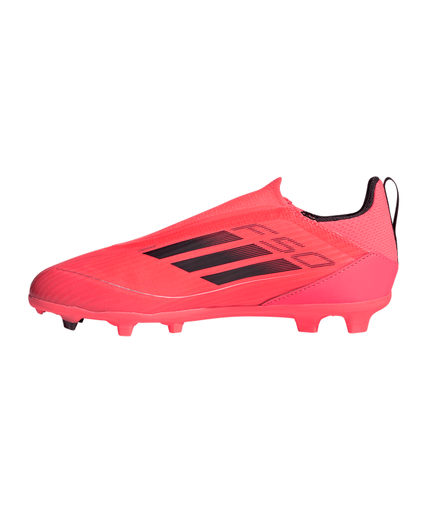 adidas F50 League LL FG/MG Vivid Horizon Kids Pink Schwarz - rosa