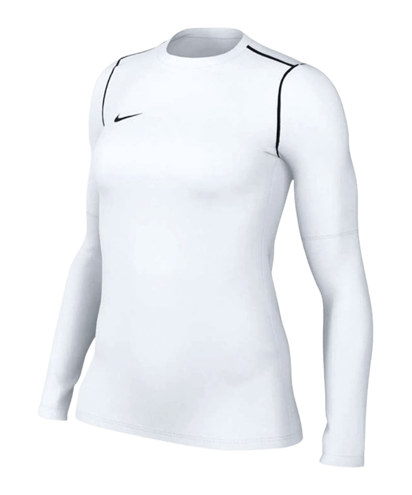 Nike Park 20 Sweatshirt Damen Weiss Schwarz F100 - weiss