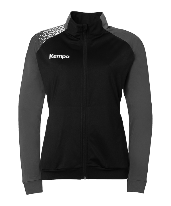 Kempa Trainingsjacke Damen Schwarz F11 - schwarz