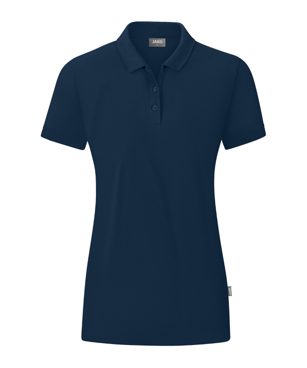 JAKO Organic Poloshirt Damen Blau F900 - blau