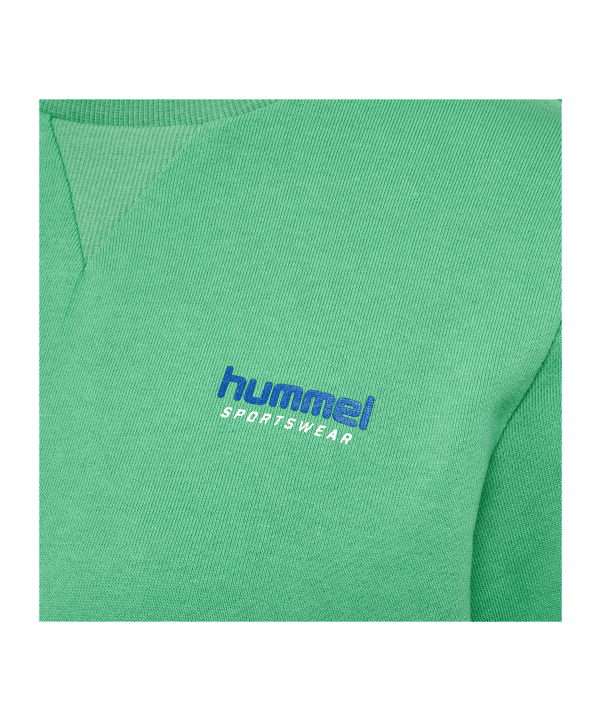 Hummel Lgc Shai Short Sweatshirt Damen Grün F6109 - gruen