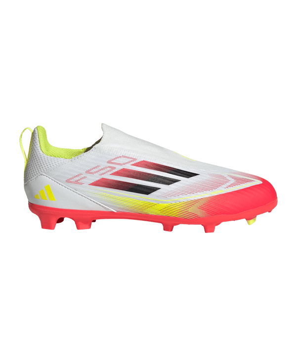 adidas F50 League LL FG Pure Victory Kids Weiss - weiss
