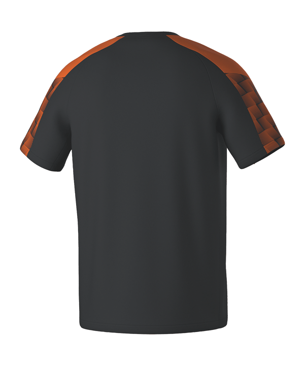 Erima Evo Star T-Shirt Schwarz Fschwarzorange - schwarz