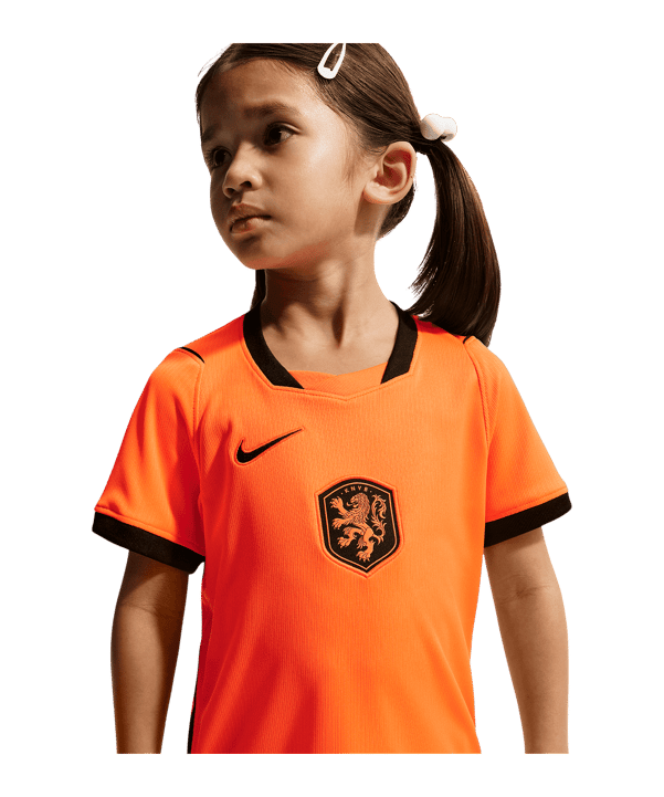 Nike KNVB Niederlande Minikit Trikot Set Home WM 2026 Kids Orange F809 - orange