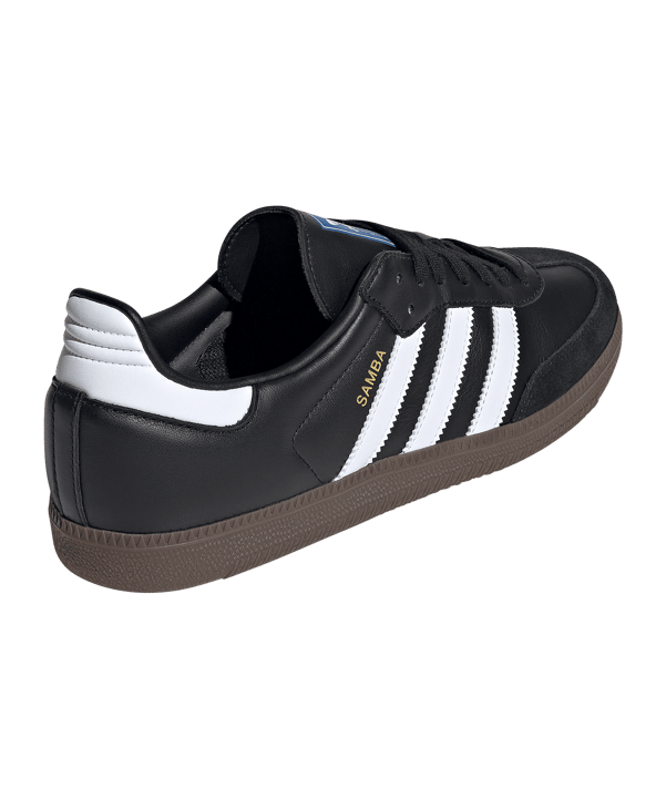 adidas Originals Samba Sneaker Schwarz Weiss - schwarz