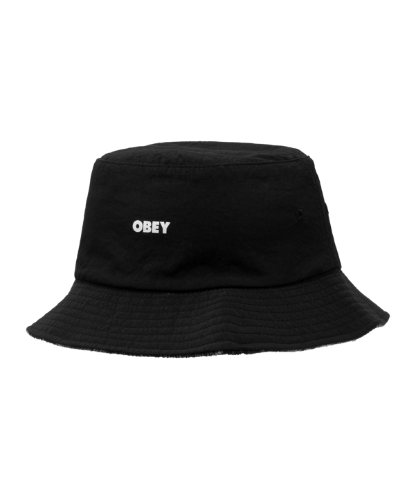Obey Reversible Cap Schwarz - schwarz
