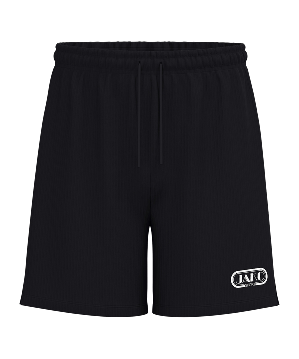JAKO Retro Short Schwarz F800 - schwarz