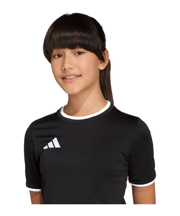adidas Entrada 26 Trikot Kids Schwarz - schwarz