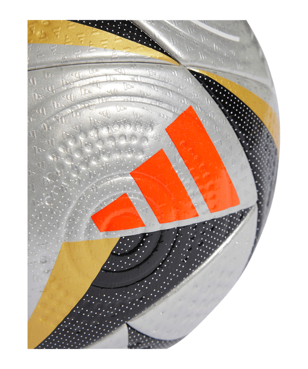 adidas Pro EM 2024 Final Spielball Silber - silber