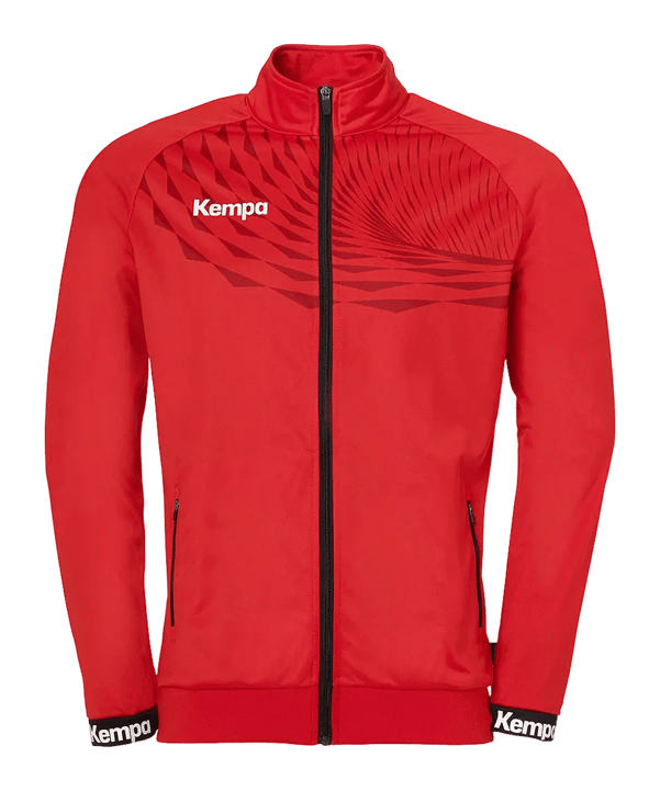 Kempa Wave 26 Poly Trainingsjacke Rot F004 - rot