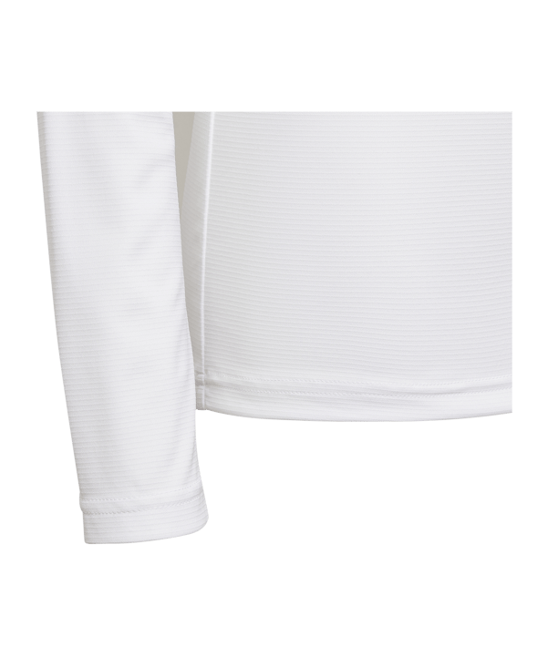 adidas Team Base Top langarm Kids Weiss - weiss