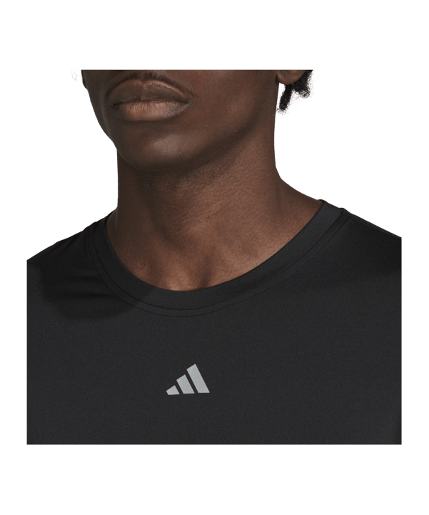 adidas Techfit Aeroready Sweatshirt Schwarz - schwarz
