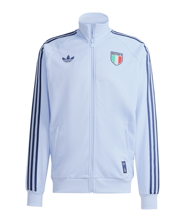 adidas FIGC Italien Originals Jacke Blau - blau