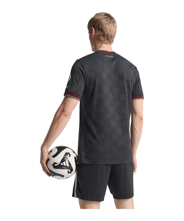adidas FC Bayern München Authentic Trikot 3rd 2025/2026 Schwarz - schwarz