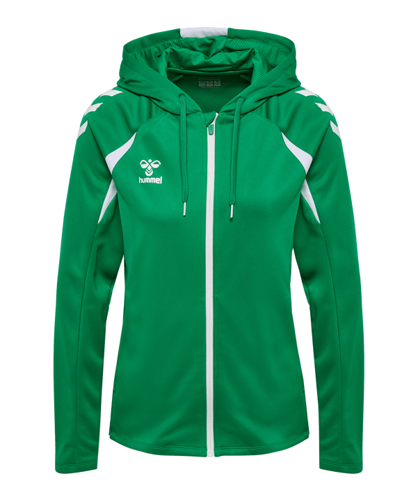 hummel Core 2.0 Kapuzenjacke Damen Grün F6129 - gruen