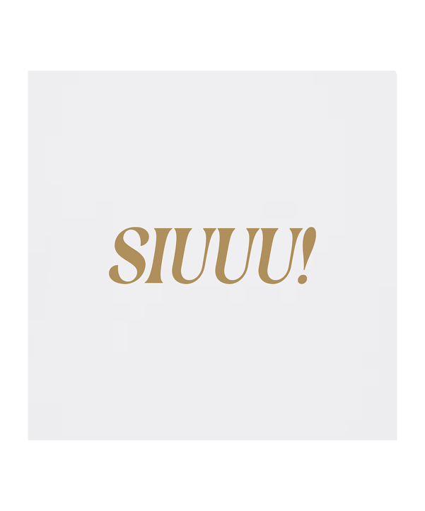 11teamsports Portugal "SIUUU!" T-Shirt WM 2026 Weiß - weiss