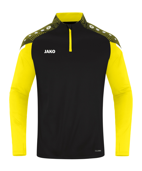 JAKO Performance Ziptop Sweatshirt Schwarz F808 - schwarz
