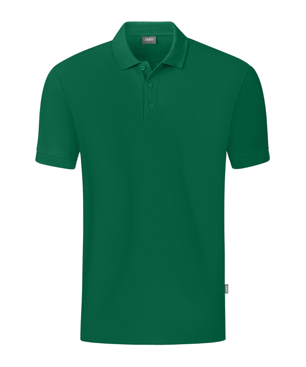 Jako Organic Polo Shirt Grün F260 - gruen