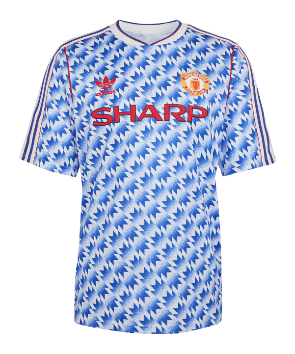 adidas Manchester United 90 Trikot Away Mehrfarbig - mehrfarbig