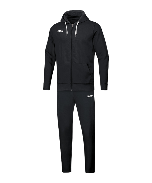 JAKO Base Jogginganzug Damen Schwarz F08 - schwarz