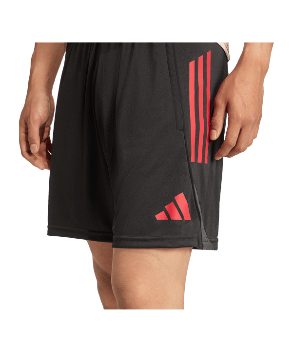 adidas FC Bayern München Tiro25 European Competition Training Short 2025/2026 Schwarz - schwarz