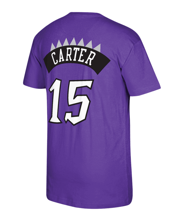 Mitchell and Ness NBA Toronto Raptors Carter T-Shirt Lila - lila