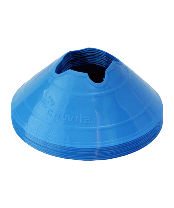 Cawila Mark.Scheiben M 10Stk d20cm 6cm Blau - blau