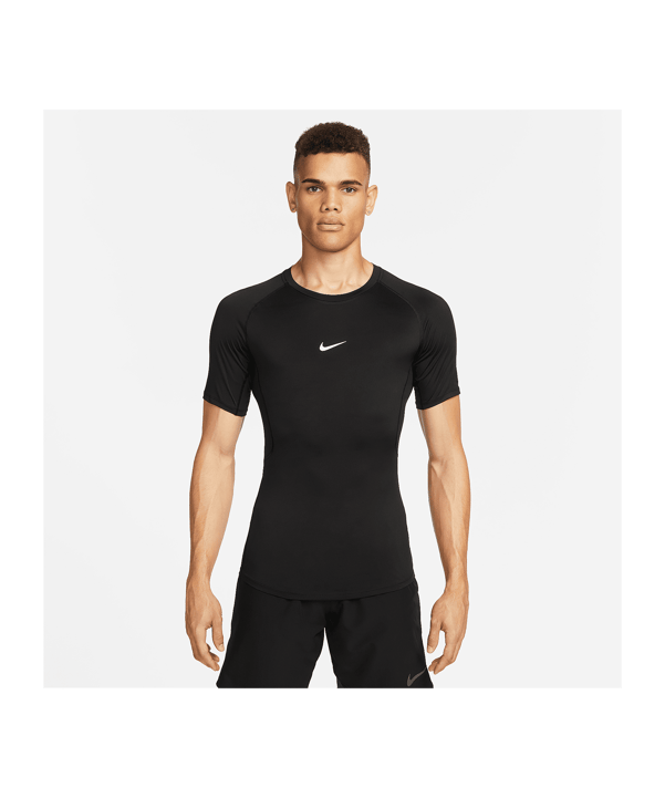 Nike Pro Dri-Fit Training T-Shirt Schwarz F010 - schwarz