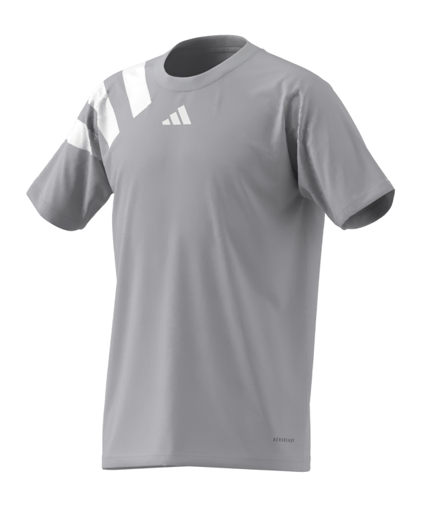 adidas Fortore 23 Trikot Kids Grau Weiss - grau