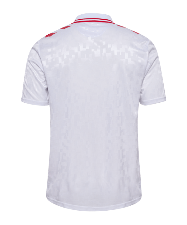Hummel Dänemark Trikot Away EM 2024 Weiss F9001 - weiss