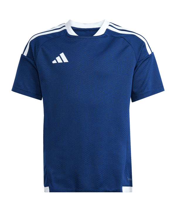 adidas Tiro 26 Competition Trikot Kids Dunkelblau - weiss