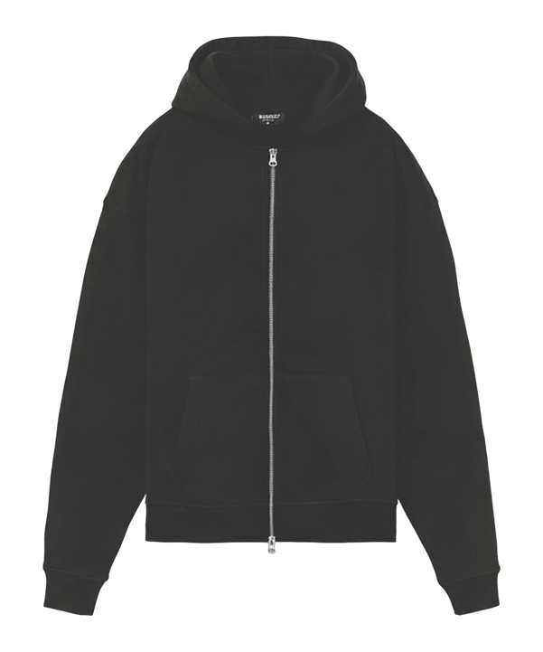 Burocs Basic Kapuzenjacke Schwarz - schwarz