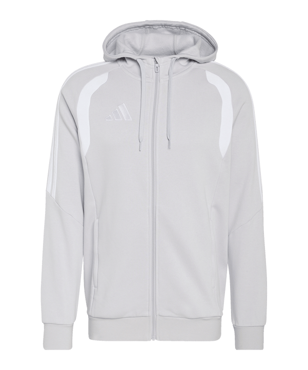 adidas Tiro 26 League Kapuzenjacke Grau - grau