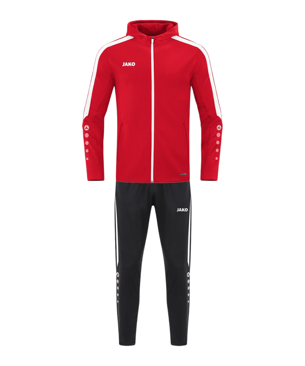 JAKO Power Trainingsanzug Rot F100